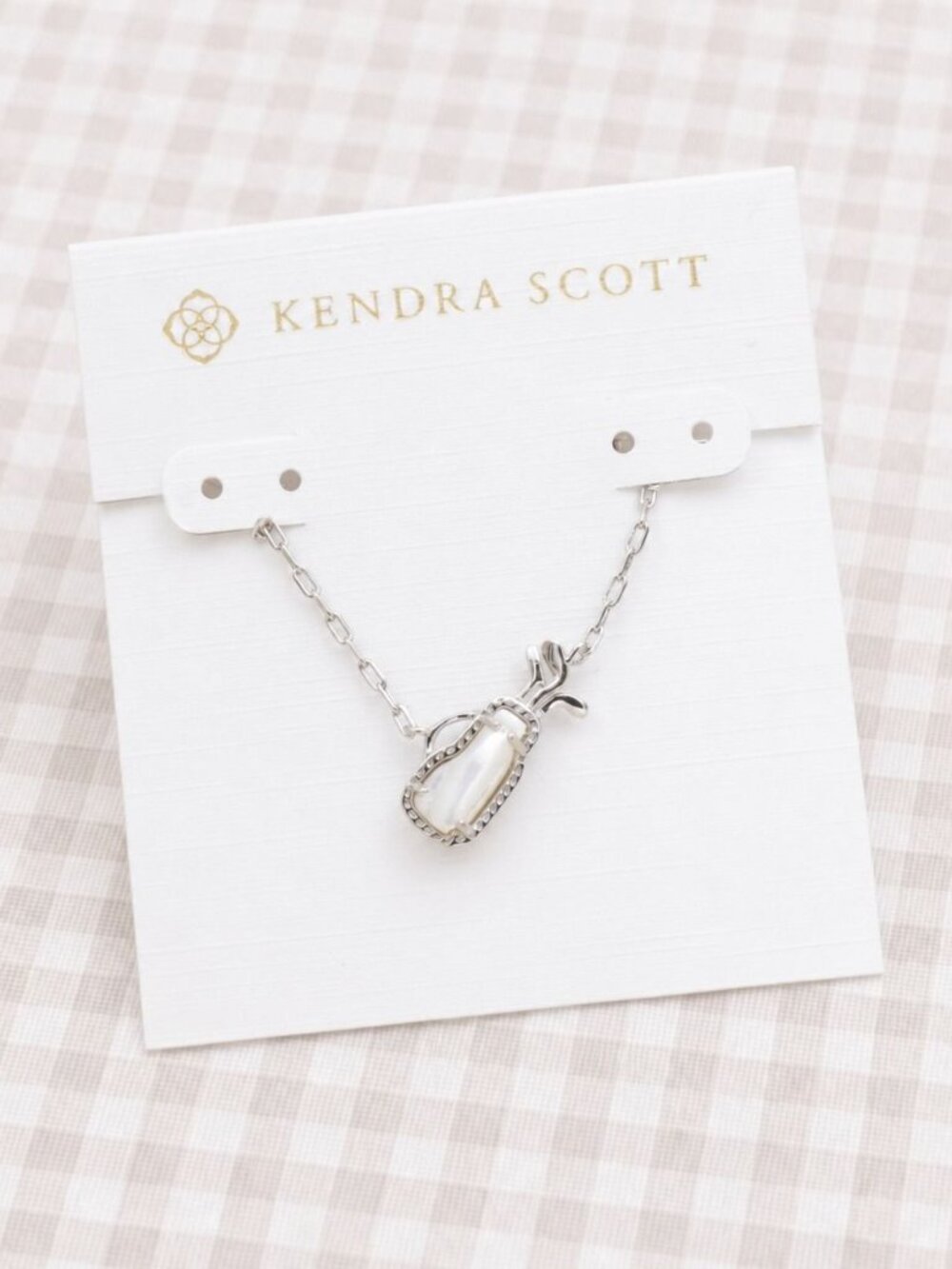 Kendra Scott Golf Silver Pendant Necklace